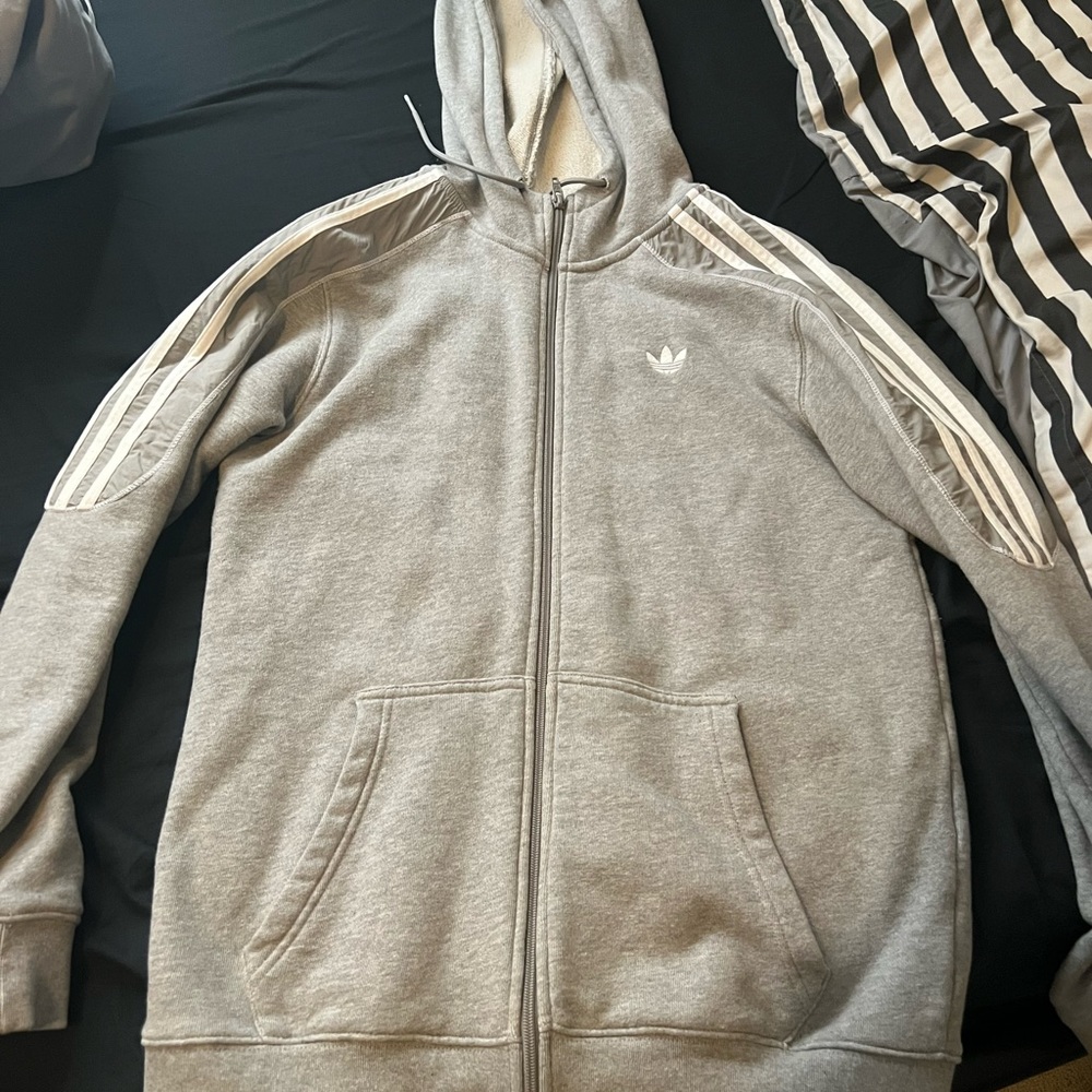 Adidas zip up hoodie